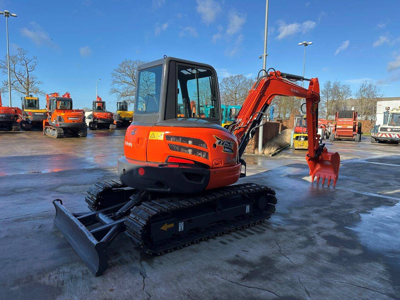 Escavatore cingolato Kubota KX155-5 Diesel 2015