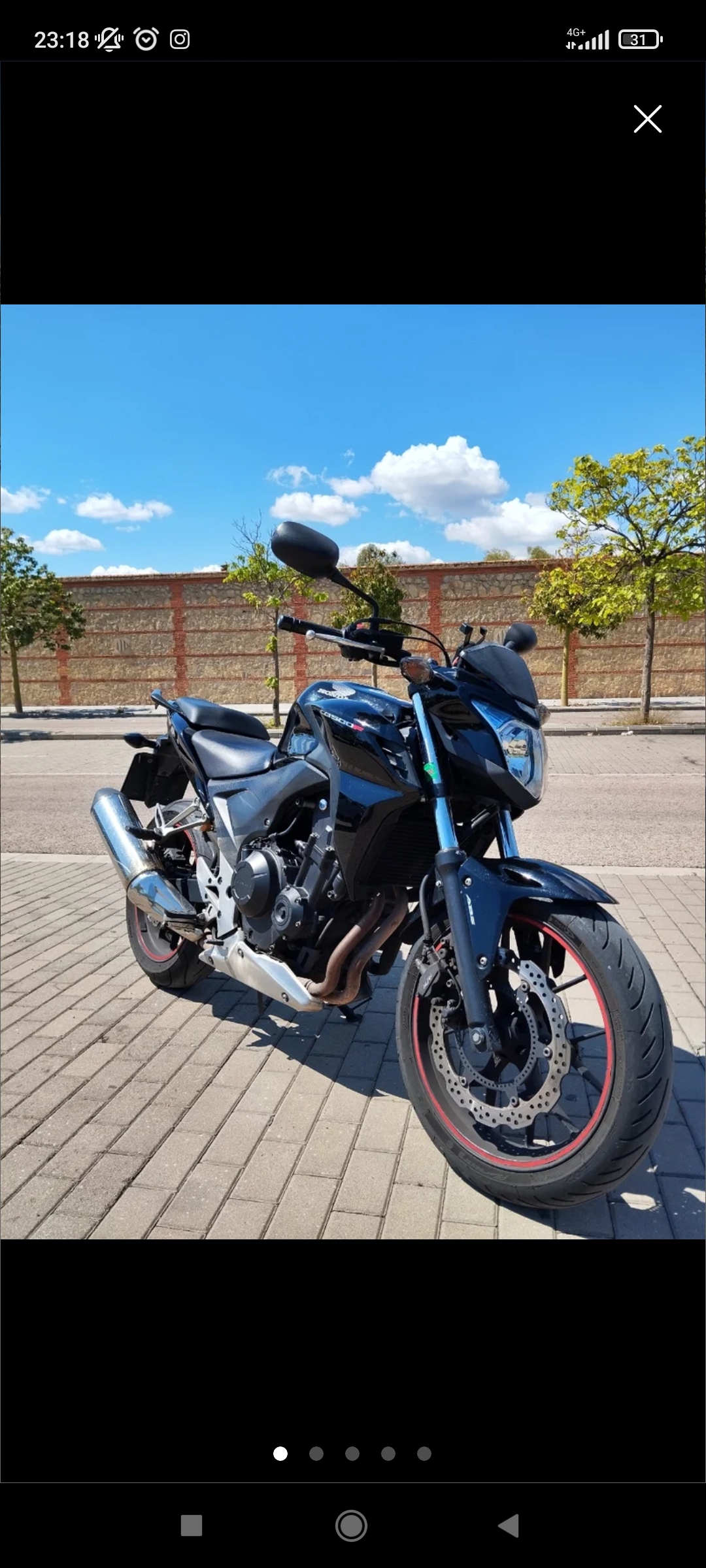 Moto honda cb500f